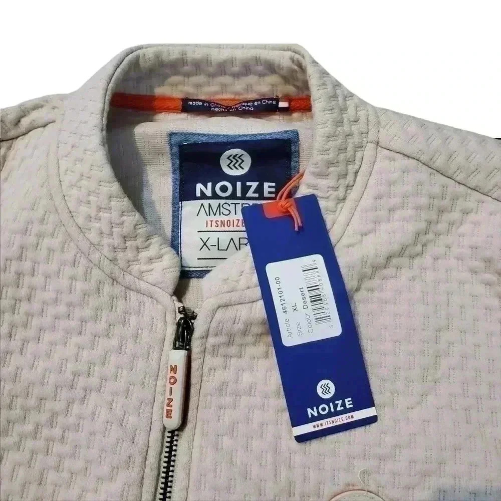 Noize Amstrdm Full Zip Fleece Technical Gear Jacket XL Dessert Color - Picture 3 of 4